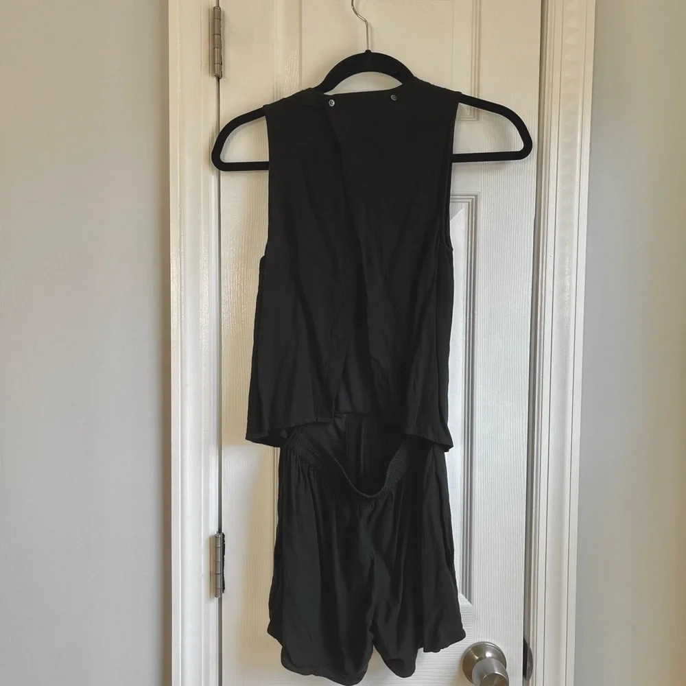Madewell Overlay Romper - Picture 4 of 5
